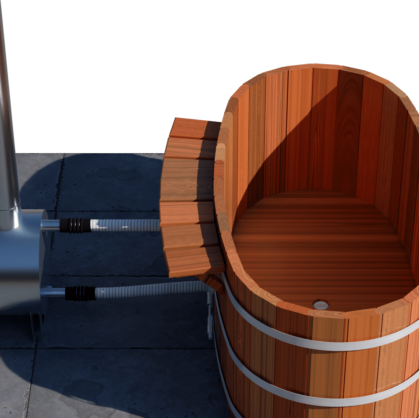 Cedar Shelf for Ofuro Tubs