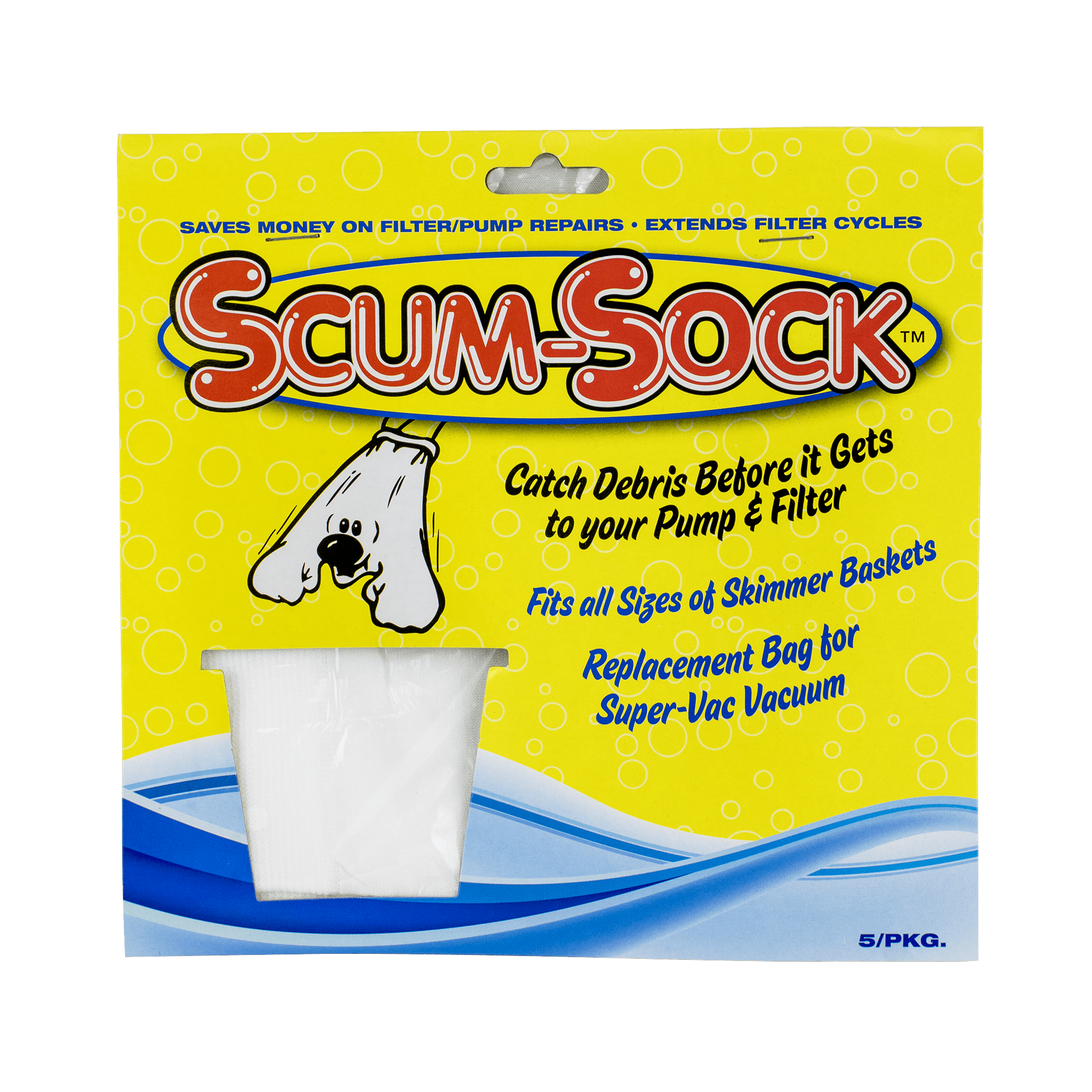 Scum Sock Pool Skimmer Basket Liner